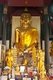 Thailand: Buddha in the smaller, older viharn at Wat Buppharam, Chiang Mai, northern Thailand